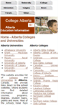 Mobile Screenshot of collegealberta.info